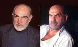 Sean Connery e Lima Duarte